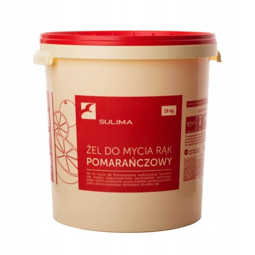 SULIMA Żel do mycia rąk Pomarańczowy 15kg