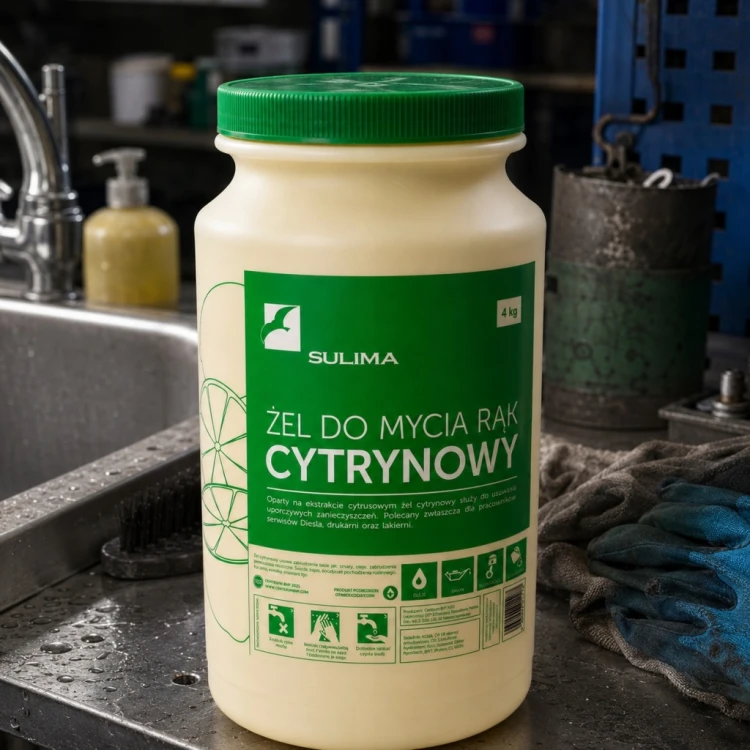 SULIMA Żel do mycia rąk Cytrynowy 4kg