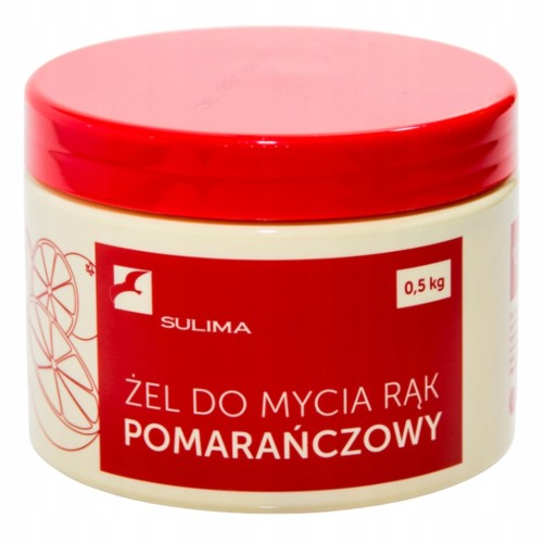 SULIMA Żel do mycia rąk Pomarańczowy 0,5kg
