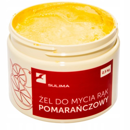 SULIMA Żel do mycia rąk Pomarańczowy 0,5kg