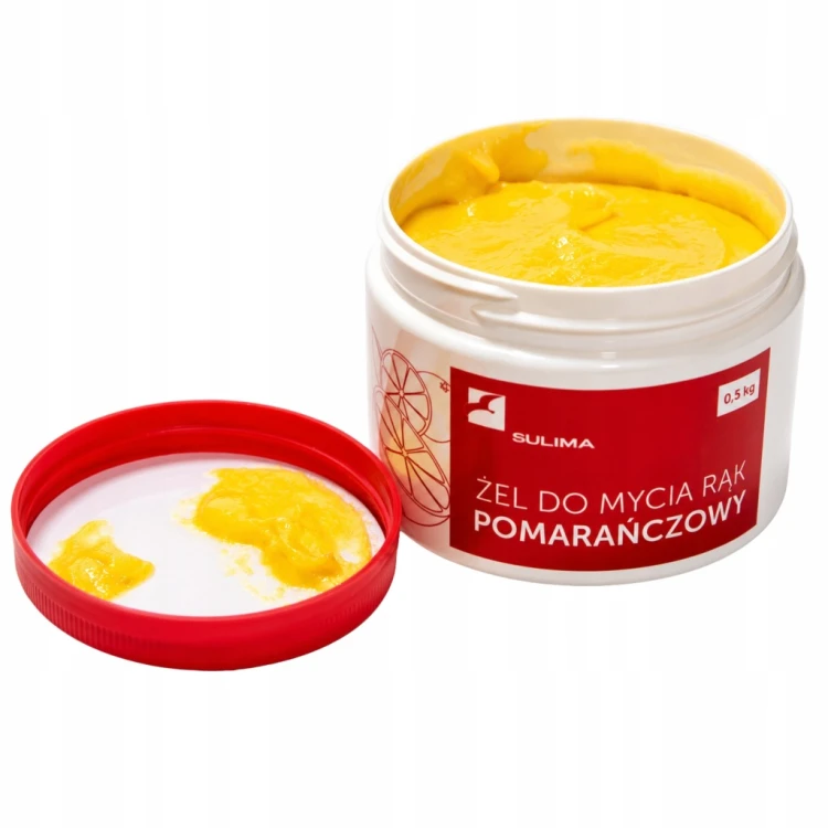 SULIMA Żel do mycia rąk Pomarańczowy 0,5kg