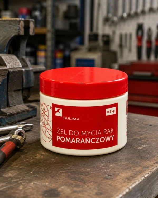 SULIMA Żel do mycia rąk Pomarańczowy 0,5kg
