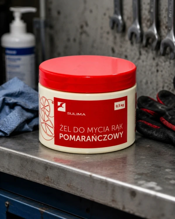 SULIMA Żel do mycia rąk Pomarańczowy 0,5kg