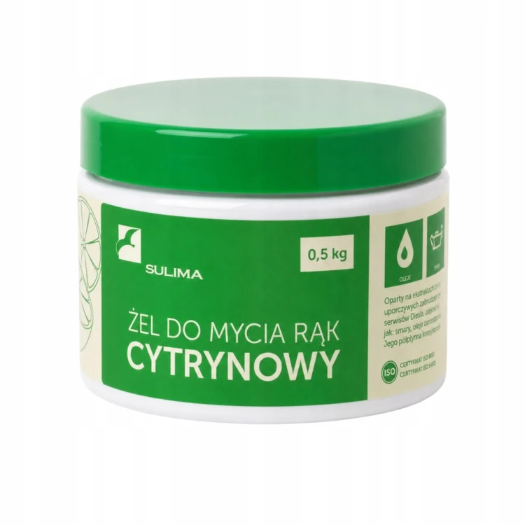 SULIMA Żel do mycia rąk Cytrynowy 0,5kg