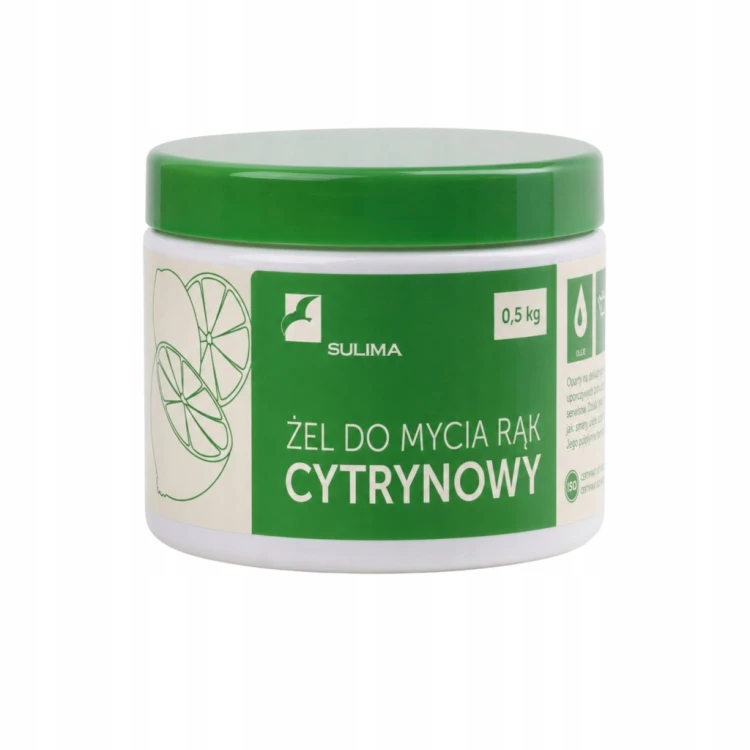 SULIMA Żel do mycia rąk Cytrynowy 0,5kg