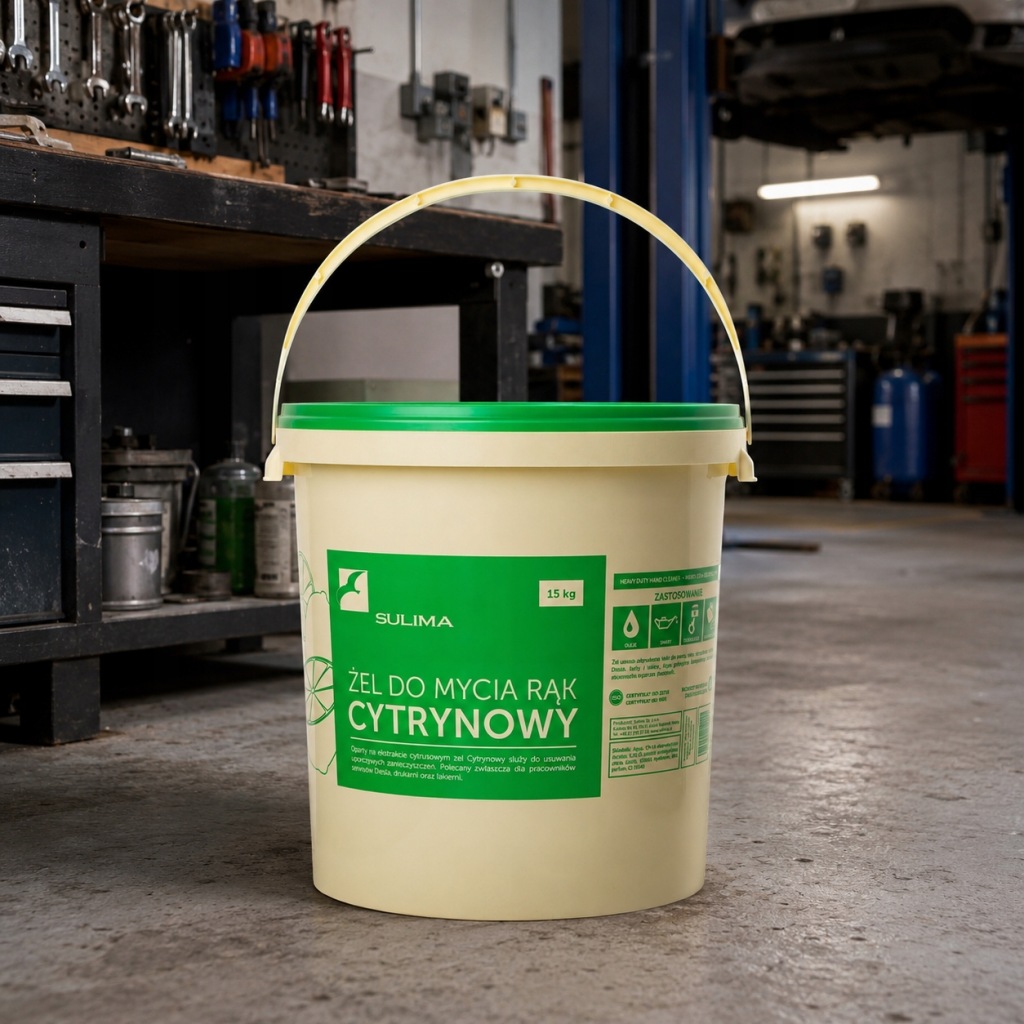 SULIMA Żel do mycia rąk Cytrynowy 15kg