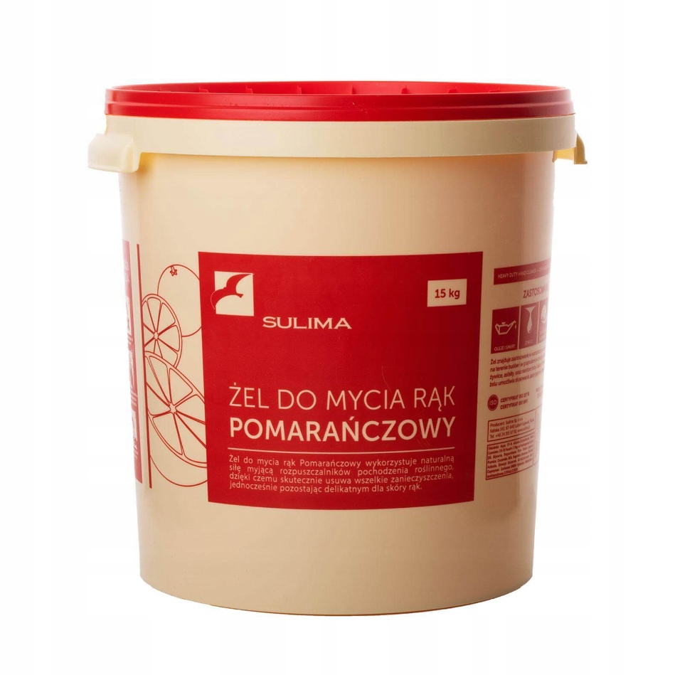SULIMA Żel do mycia rąk Pomarańczowy 15kg