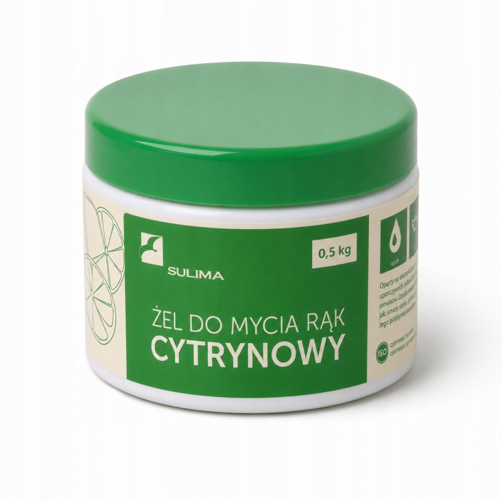 SULIMA Żel do mycia rąk Cytrynowy 0,5kg